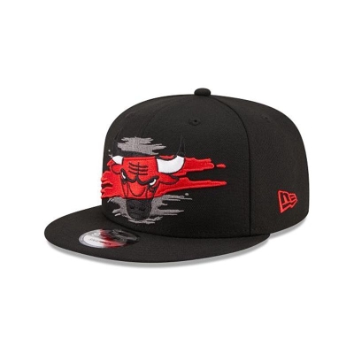 Chicago Bulls Gorra | New Era NBA Logo Tear 9fifty Snapback Cap Mexico - Negros